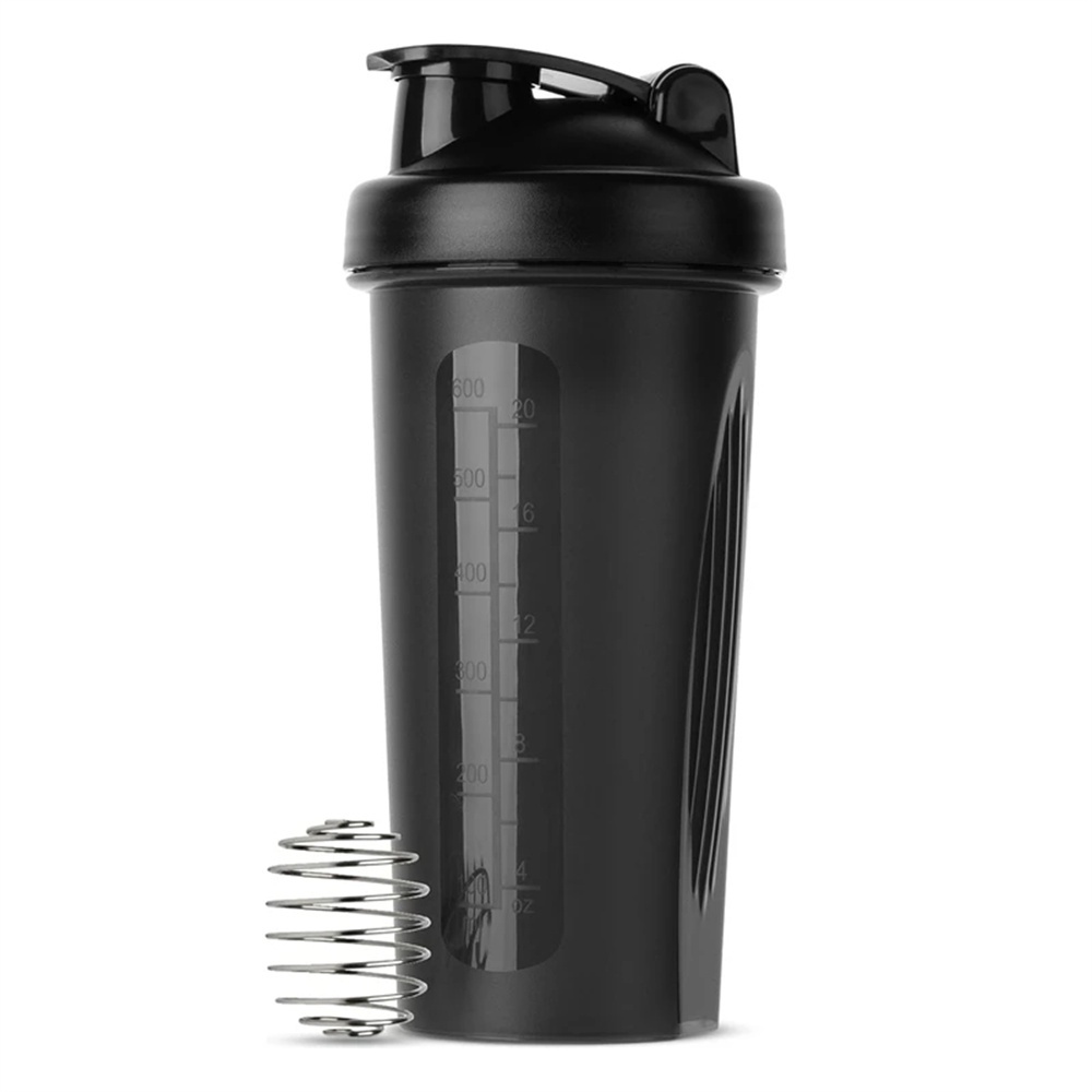 Protein Bar - Tragbarer 1-teiliger Protein-Shaker, 600 ml Fitnessflasche