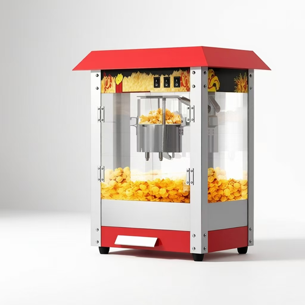 Popcorn - NWD Kommerzieller Automatischer Elektrischer Popcorn-Automat im