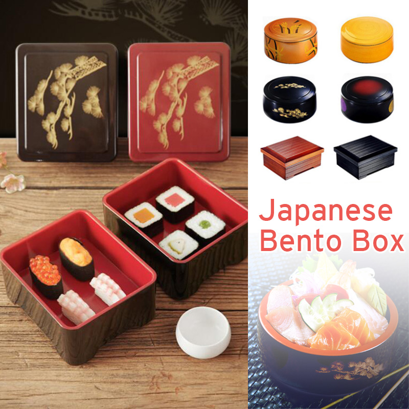 Bento-Boxen im japanischen Sti – Healthy Snacks Food Bewertung und Preis