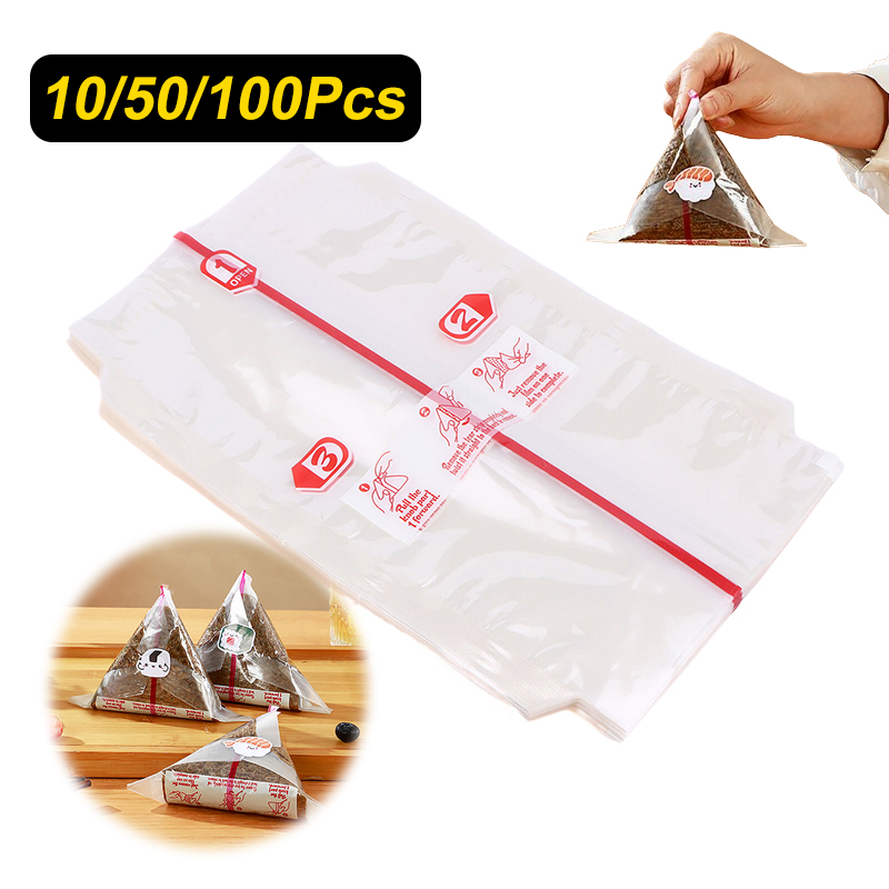 10/50/100Pcs PP Einweg Doppel  – Seaweed Snack Bewertung und Preis