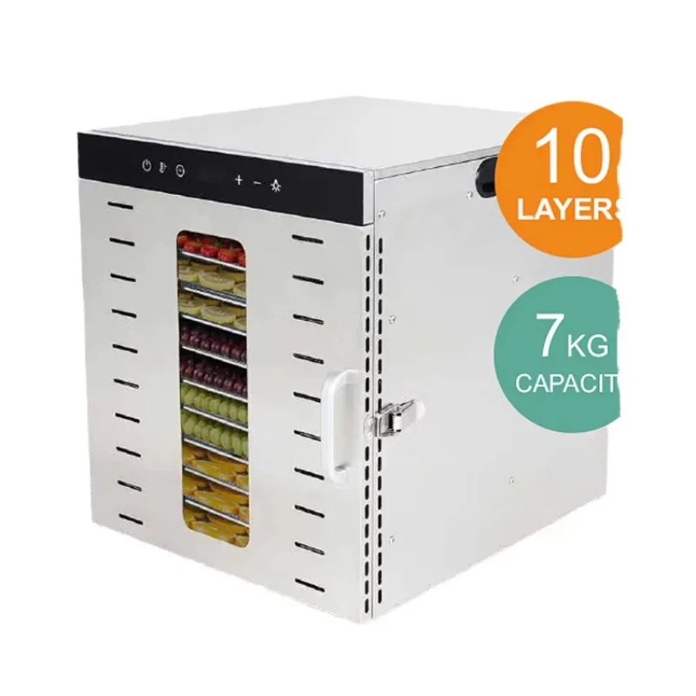 10-Fach Elektrischer Edelstahl – Healthy Snacks Food Bewertung und Preis