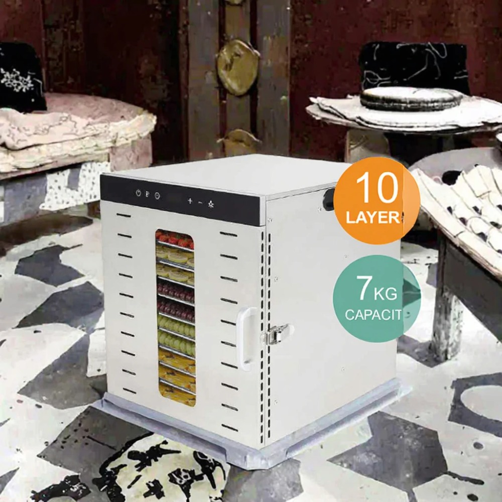 10-Fach Elektrischer Edelstahl – Healthy Snacks Food Bewertung und Preis