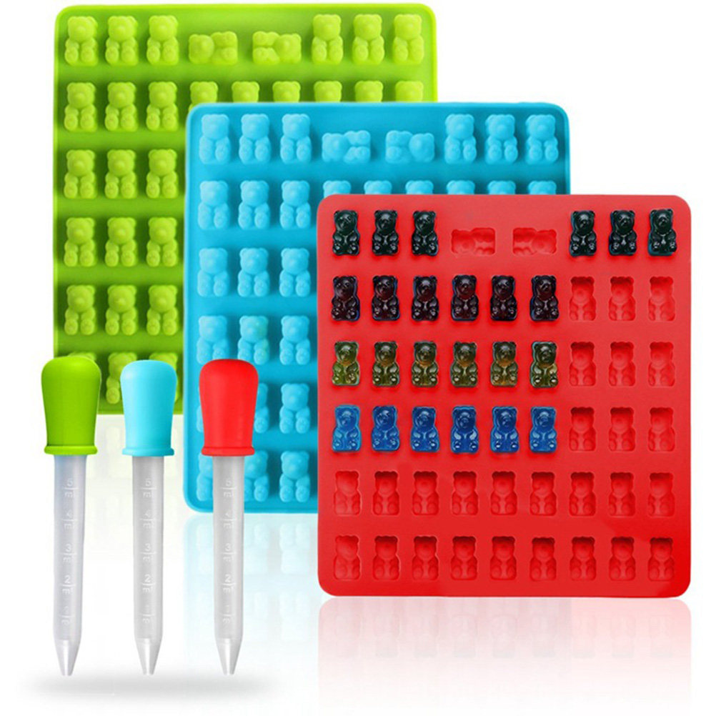 4er-Set, 53 Mulden, bärchenför – Gummy Candy Bewertung und Preis