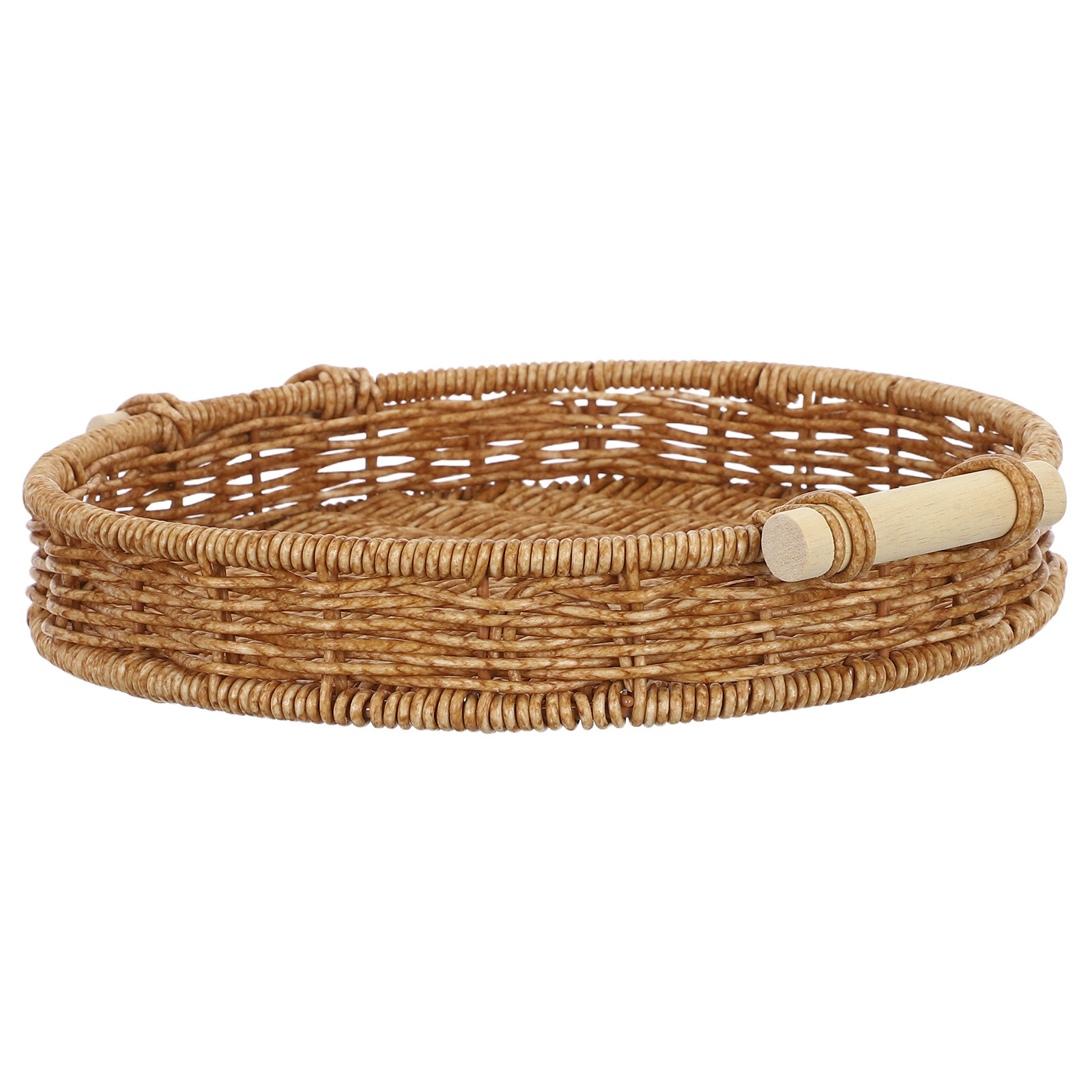 Imitations-Rattan-Brotkorb, Se – Food Snacks Drinks Bewertung und Preis