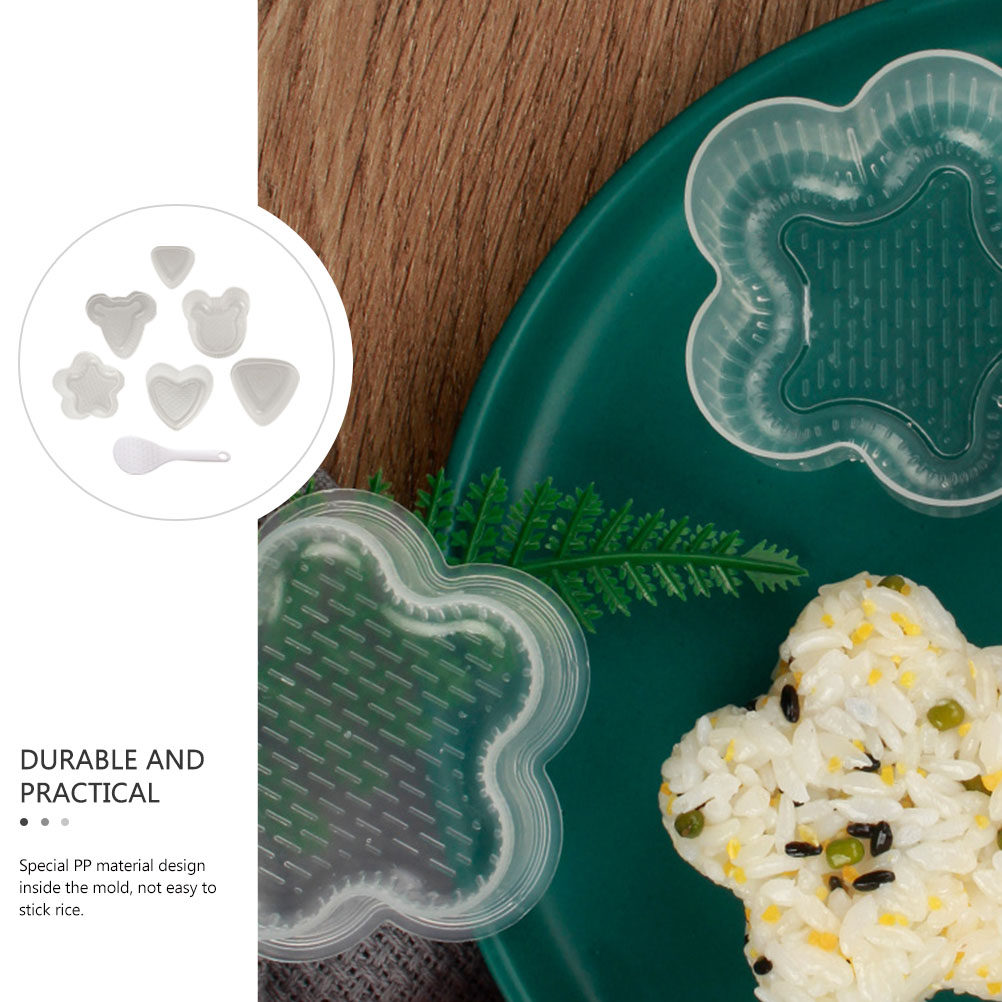 1 Set Kreative Onigiri-Formen, – Seaweed Snack Bewertung und Preis