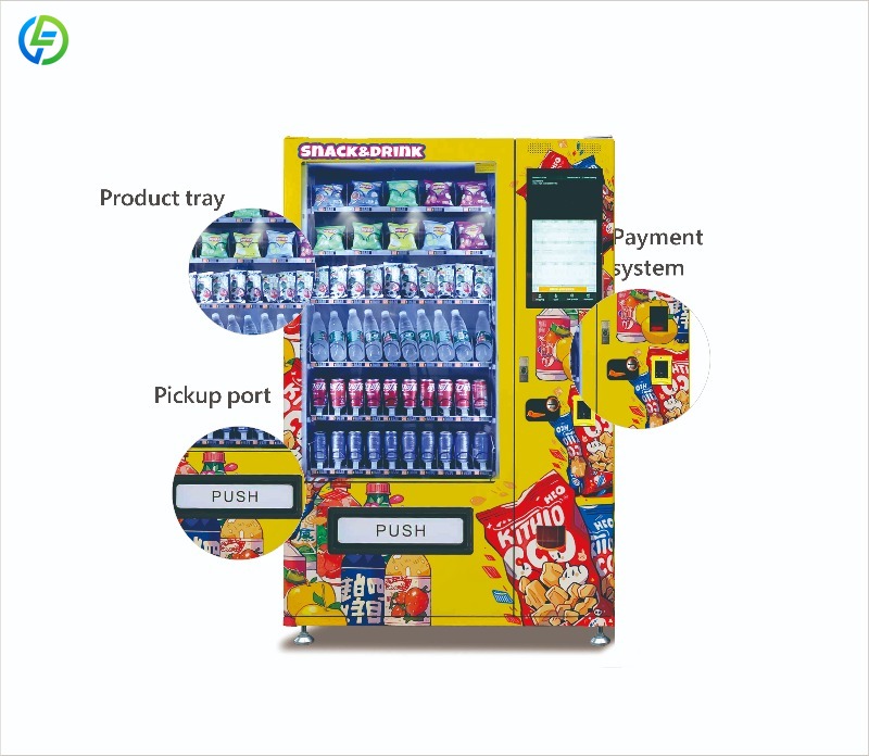 24-Stunden-Snackautomat für Le – Food Snacks Drinks Bewertung und Preis